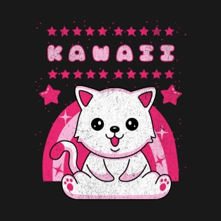 cute kawaii cat T-Shirt