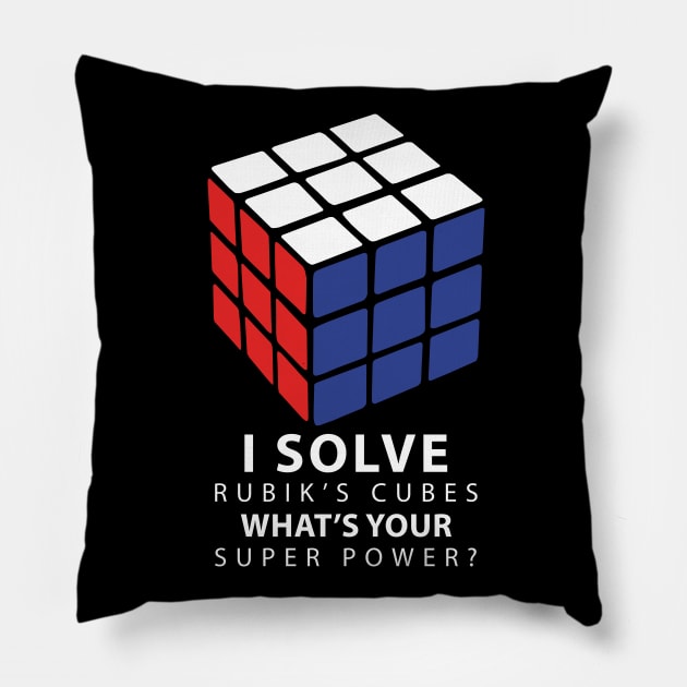 I solved a problem Pillow by KewaleeTee