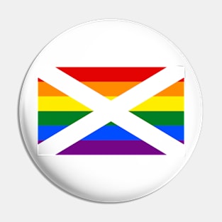 Scotland LGBTQ Pride Flag Pin