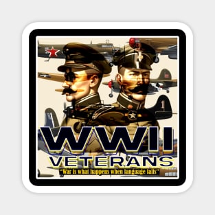 WW2 Veterans Design Magnet