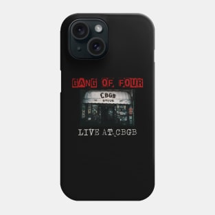 gang of four live at cbgb Phone Case