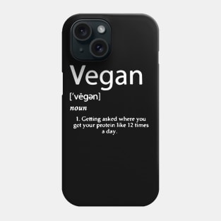 Vegan Definition Phone Case