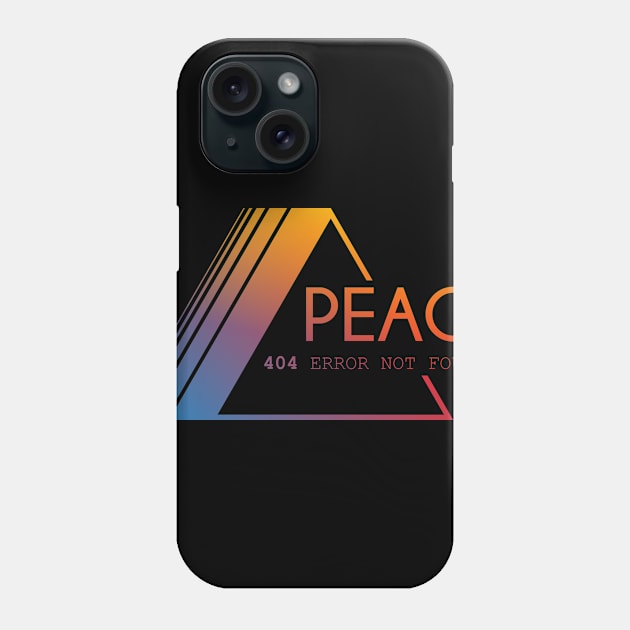 Peace Not Found Phone Case by Insomnia_Project