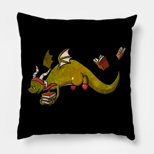 Book dragon 2 Pillow