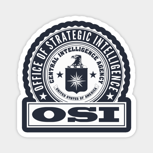 Office of Strategic Intelligence Magnet by MindsparkCreative