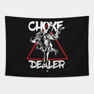 brazilian jiu jitsu choke dealer mma gift idea Tapestry