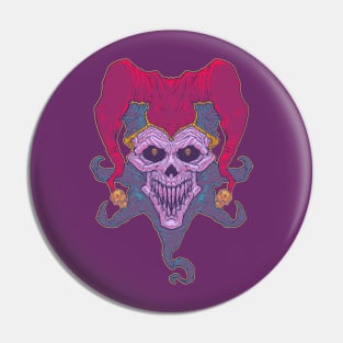 WEIRDO - April Fool's - Skull - Purple Pin