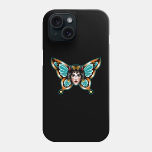 Devil girl butterfly Phone Case