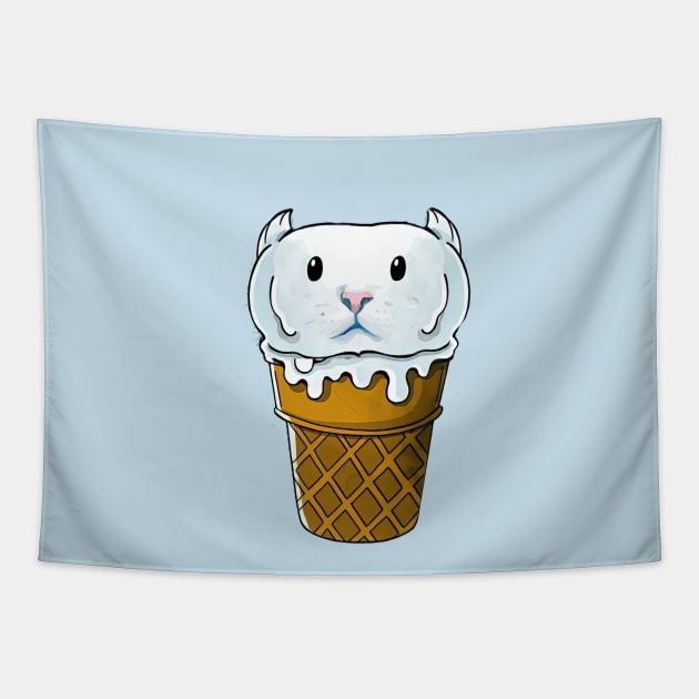 Michi Ice cream Tapestry by Daniac's store