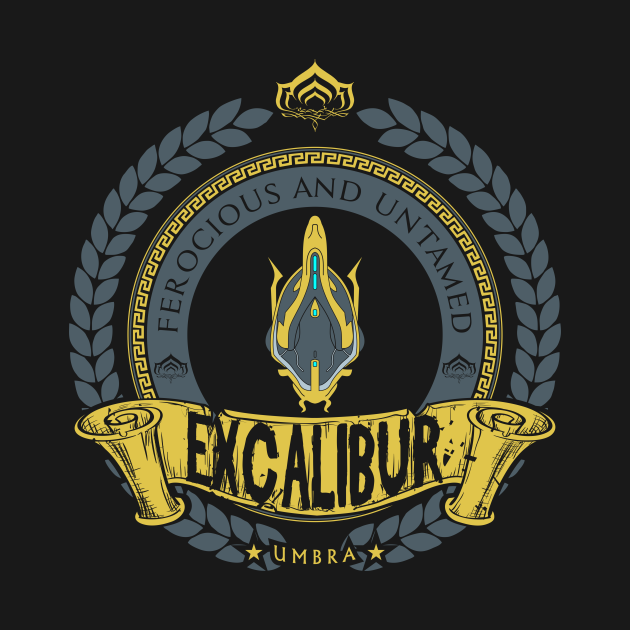 EXCALIBUR - LIMITED EDITION - Warframe - T-Shirt | TeePublic