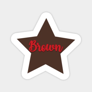 bru star Magnet