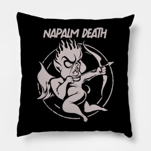 cupid napalm death Pillow