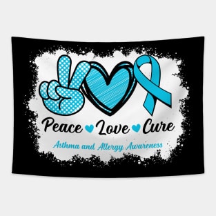 Awareness Light Blue Tapestry