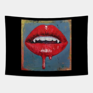 Vamp Lips Tapestry