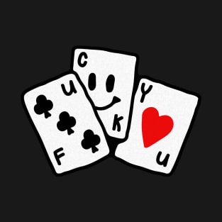 Rude Playing Cards T-Shirt