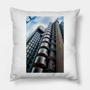 Lloyds Building City of London Pillow