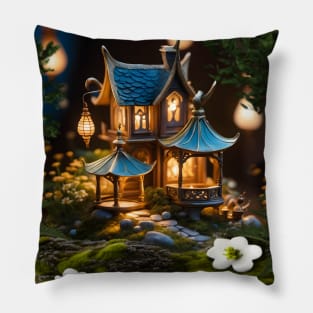 Little Fairy House Pillow