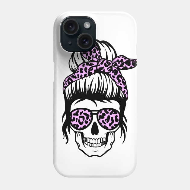 Mom Skull Phone Case by Satic