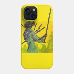 Immortal Cyber-Samurai Phone Case