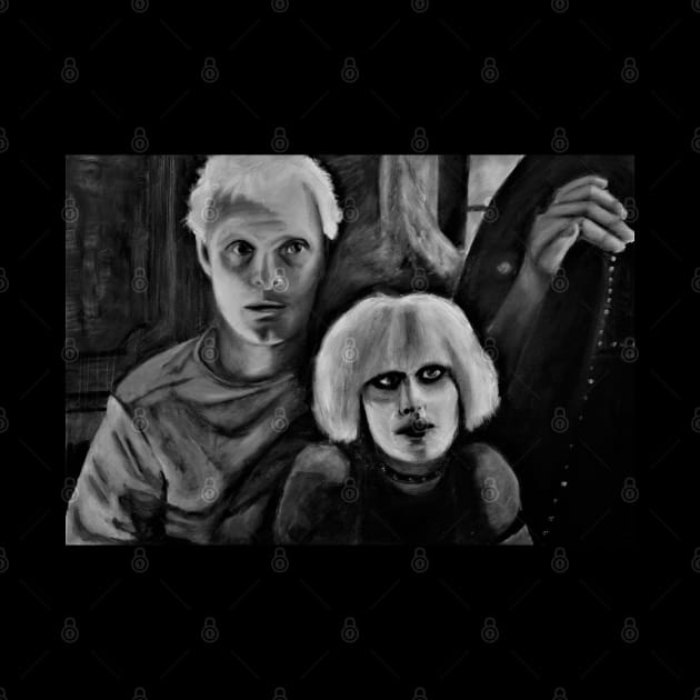 Roy and Pris by Great Auk Art