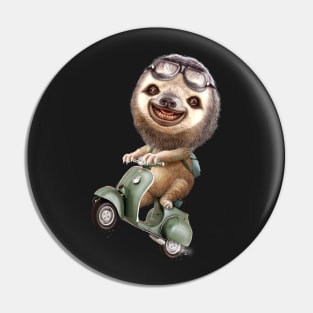 RUNAWAY SLOTH Pin