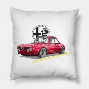 classic Alfa Romeo Pillow