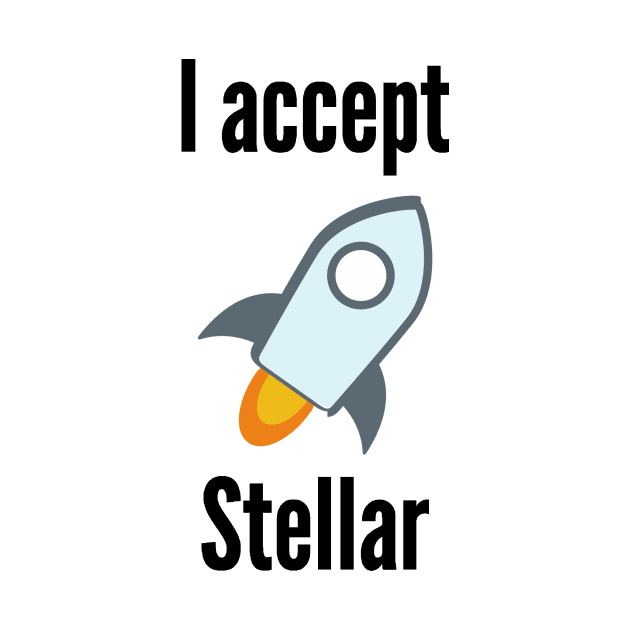 I accept Stellar Lumens by swiftscuba