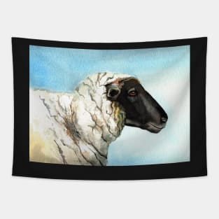 Baa, Baa Winter Sheep Tapestry