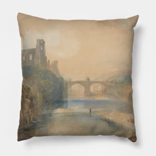 Barnard Castle by J.M.W. Turner Pillow