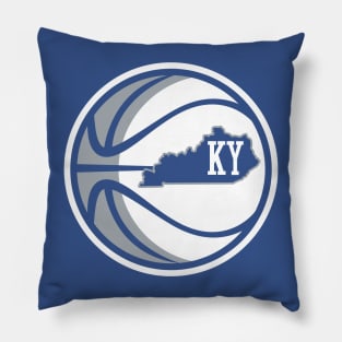 Kentucky State of Basketball Pillow