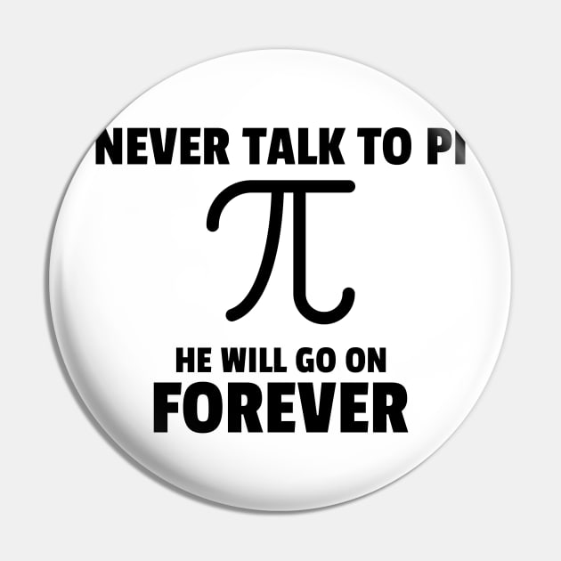 Funny Pi Pin by ForEngineer