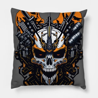 Mecha Skull S02 D73 Pillow