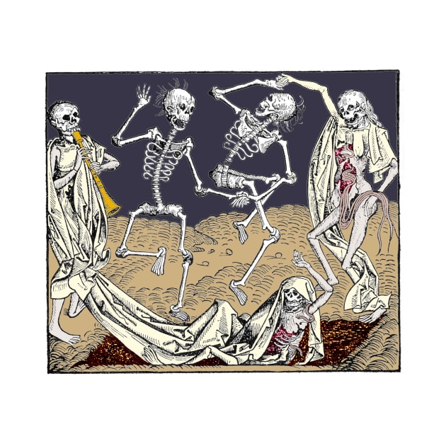 The Dance of Death, allegorical artwork (N500/0016) by SciencePhoto