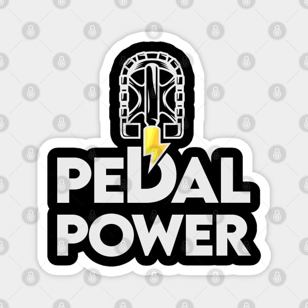 Pedal Power Magnet by enrynz
