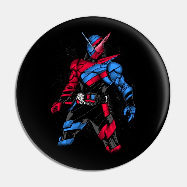 Kamen Rider Build Pin by redcolour