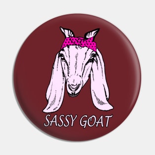 Sassy Goat Pin