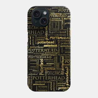 Potterhead pattern / texture (liquid gold) - gift idea Phone Case