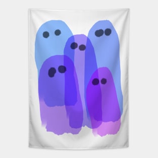 Blue Boos Tapestry