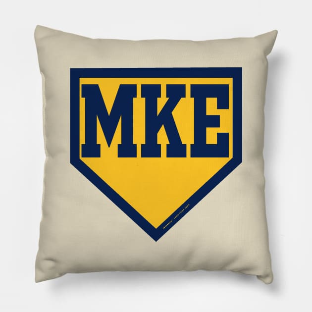 MKE Home Pillow by wifecta