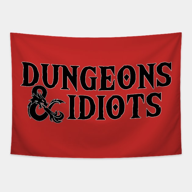 Dungeons & Idiots Tapestry by Dave