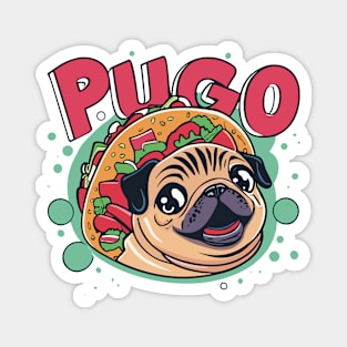 Kawaii Pugo Desu Magnet