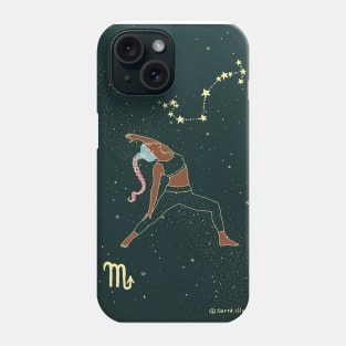 Scorpio Zodiac Yoga Girl Phone Case