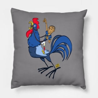 Mbappe and France Pillow