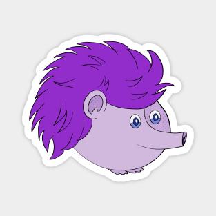 Purple Hedgehog Magnet