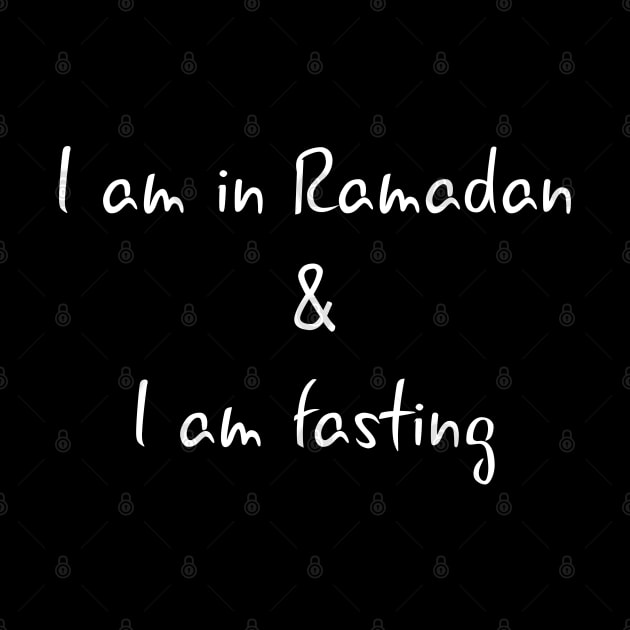 I am in Ramadan and I am fasting by Tilila