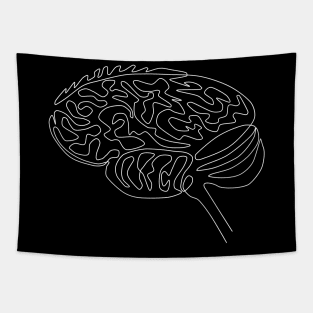 One-line Brain Tapestry