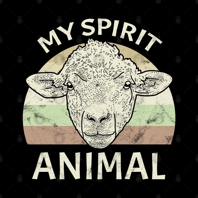 Sheep Lamb - Spirit Animal, Power Animal, Totem by voidea