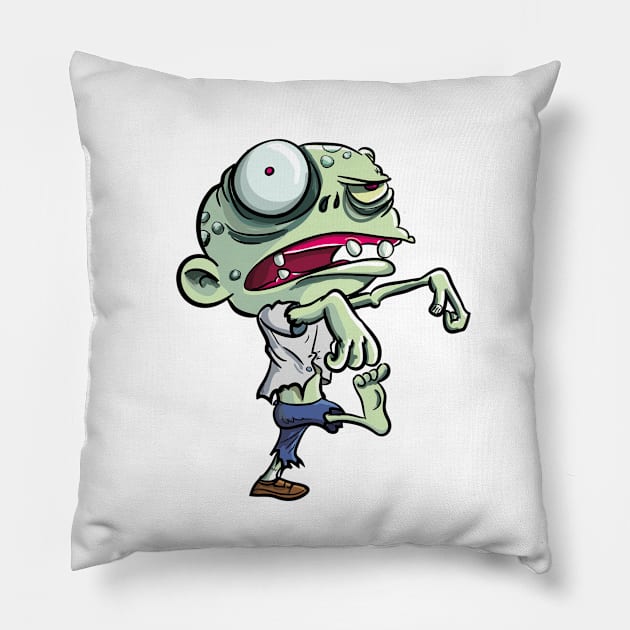 Crazy Zombie Pillow by Crazycloth