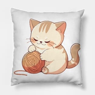 Cute Exotic Shorthair Cat Pillow