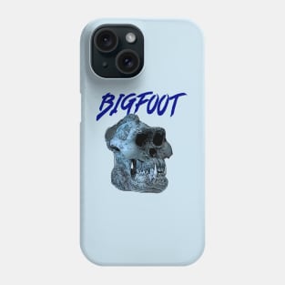 Bigfoot skull Phone Case